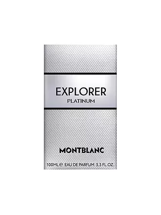 MONT BLANC | Explorer Platinum Eau de Parfum 100ml | 